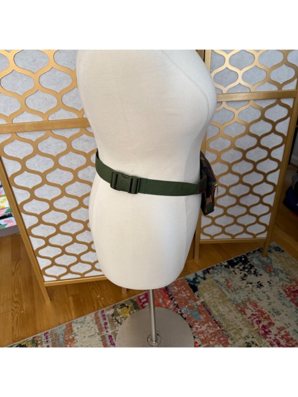 Herschel Woodland Camouflage Hip Pack Adjustable Strap Fanny Pack Waist Belt Bag - Picture 6 of 15